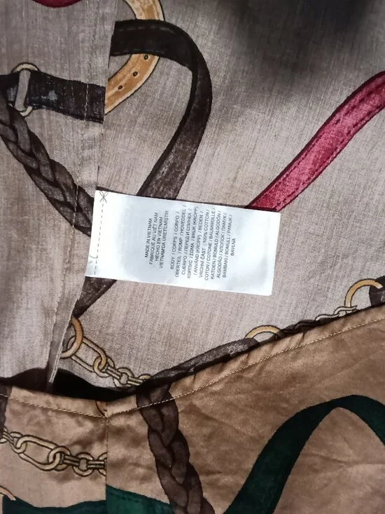 Lauren Ralph Lauren Cotton-Blend Cardigan and Cotton Satin Shirt - Picture 11 of 11